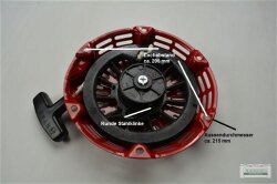 Seilzugstarter Handstarter passend Honda GX390 runde Stahlklinke