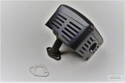 Auspufftopf Schalldämpfer passend Loncin LC168 F1 mit Dichtung