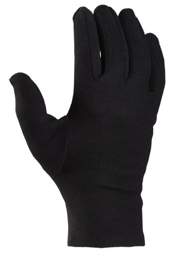 5 x 12 Paar Baumwollhandschuhe Trikothandschuhe schwarz 10 (XL)