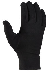 12 Paar Baumwollhandschuhe Trikothandschuhe schwarz 10 (XL)