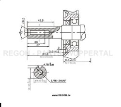 Motor Benzinmotor Loncin-G200 F - Kurbelwelle 58x19,05 mm...